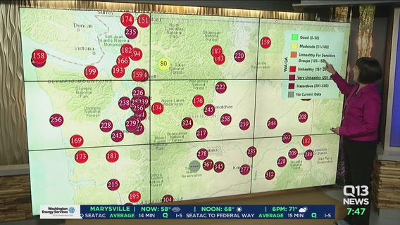 Air Quality Alert through Thursday, some relief on the way