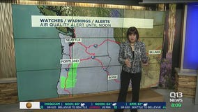 Unhealthy air lingers for another day