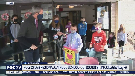 Kelly's Classroom: Holy Cross Regional Catholic School hosts soup and sock drive