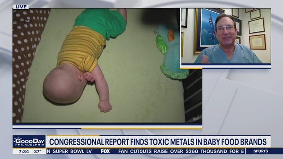 Congressional report finds toxic metals in baby food brands