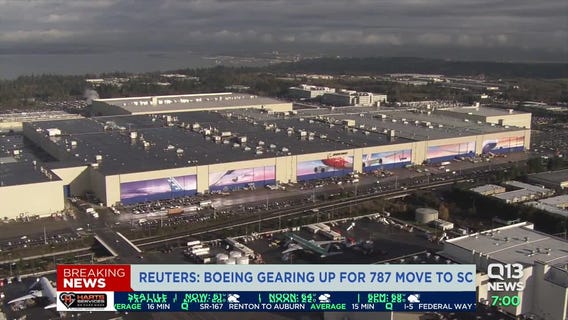 Report says Boeing moving 787 production out of Everett