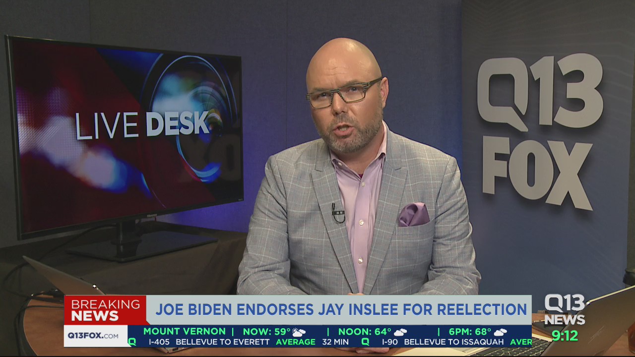 Joe Biden endorses Inslee's reelection bid