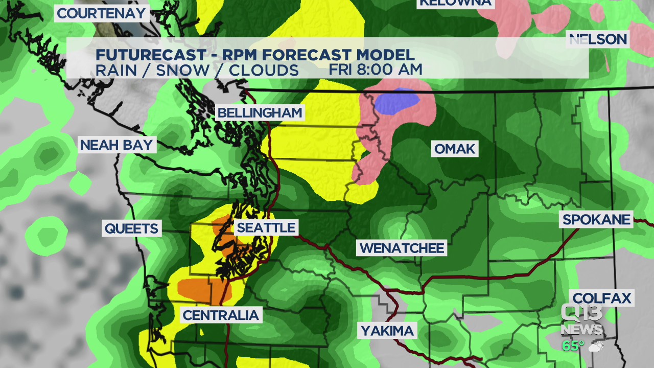 More rain headed for Western Washington