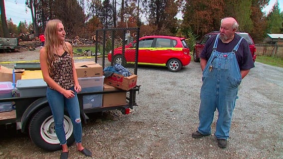 Driver on the Street features woman providing relief to those affected by wildfires