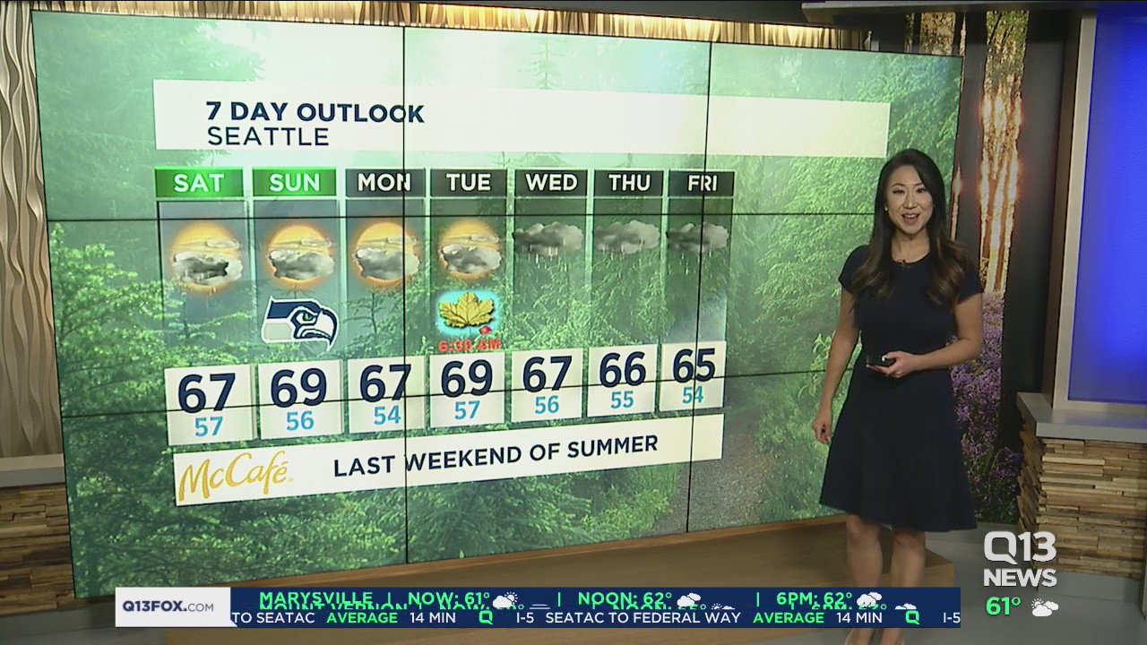 Better air quality following week of wildfire smoke