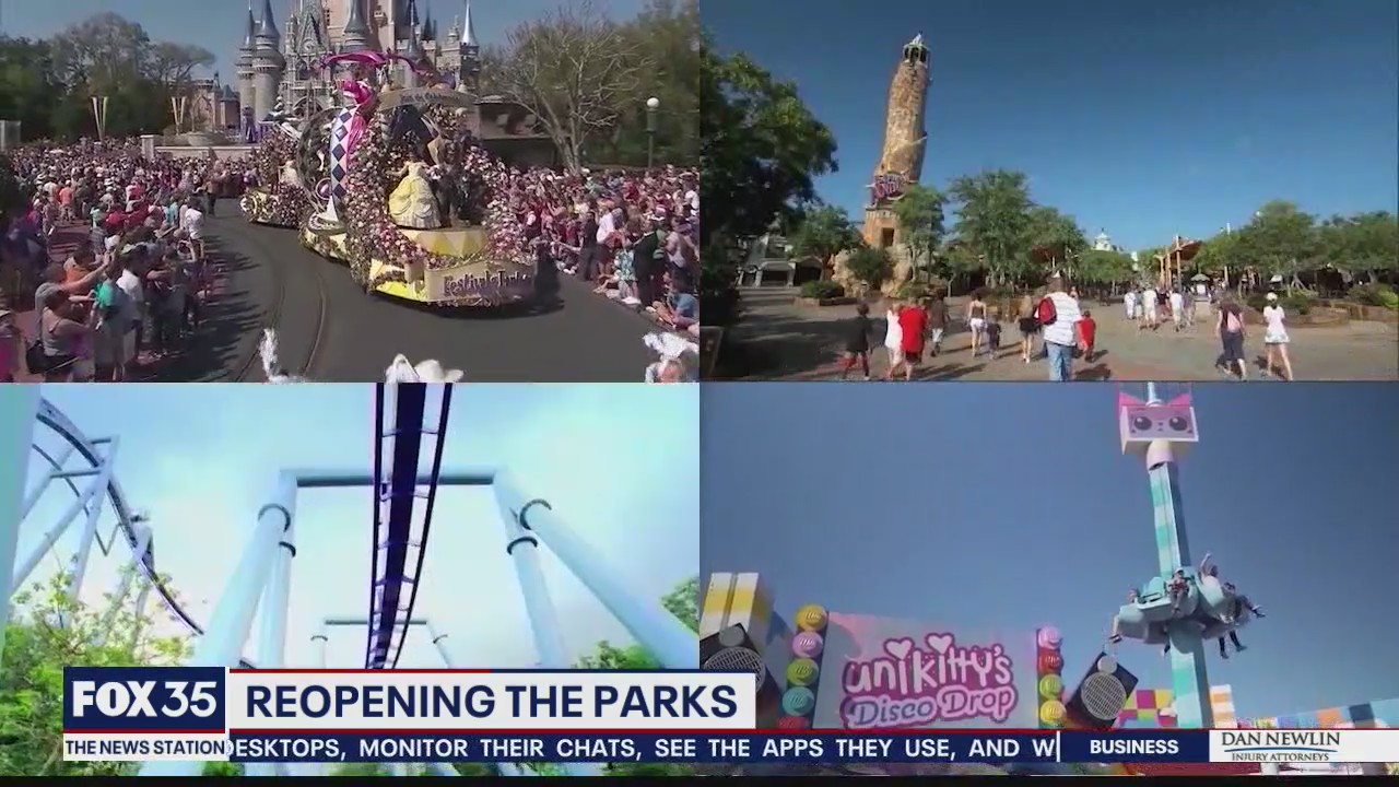 Theme parks allowed to submit reopening plans to governor