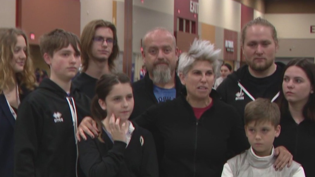 Meet a family who made fencing a way to bond