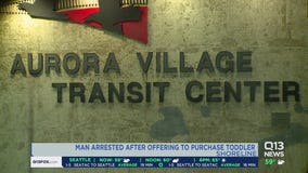 Man arrested for offering to purchase toddler