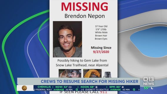 Crews searching for missing hiker near Snoqualmie Pass