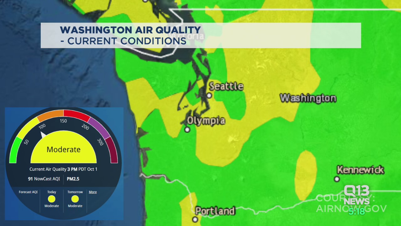 Mild fall weather in Western Washington