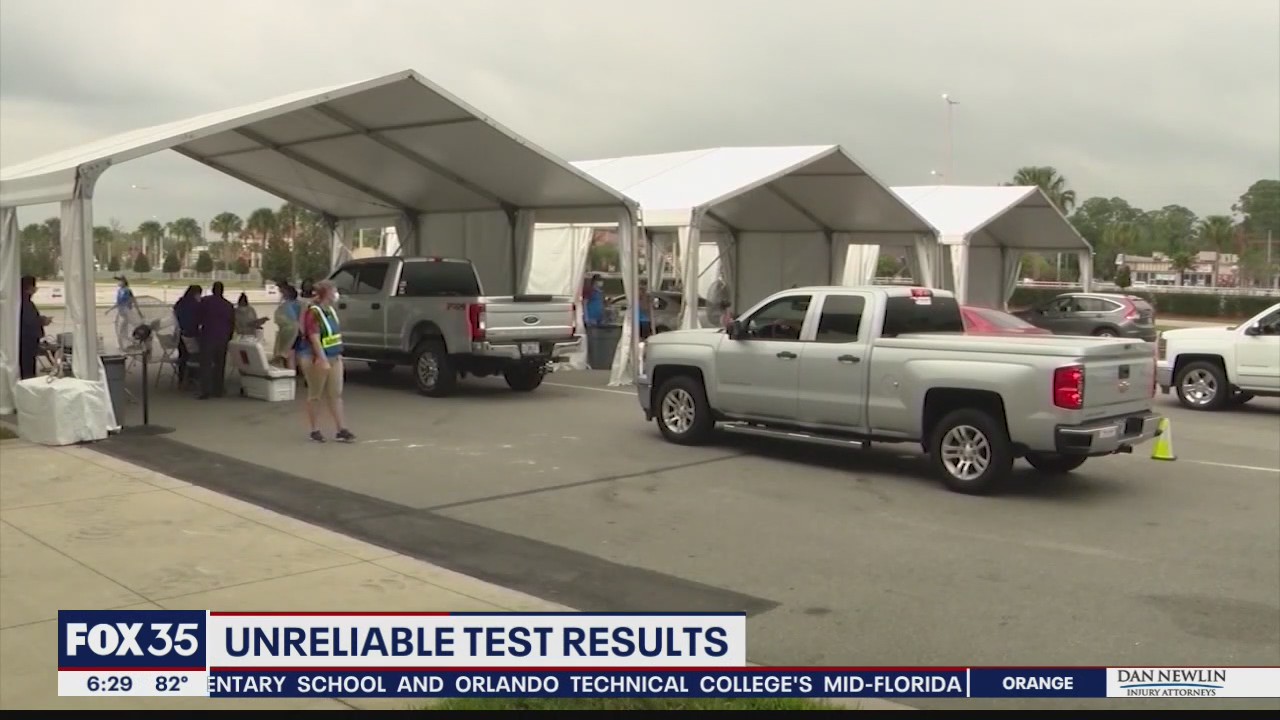 AdventHealth warns of unreliable COVID-19 results