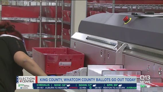 King, Whatcom counties mailing ballots today