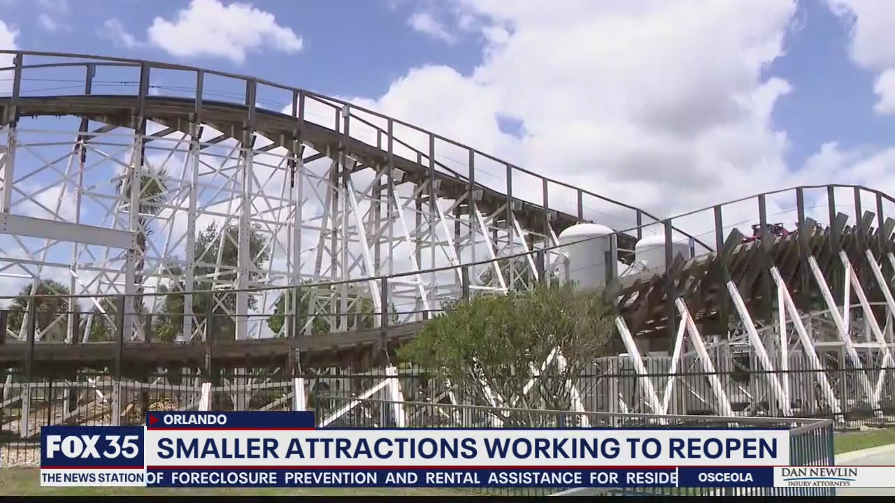 Smaller attractions working to reopen