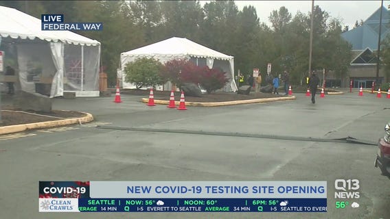 New Covid testing site opens in Federal Way