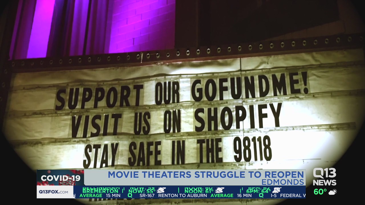 Movie theaters struggle to reopen