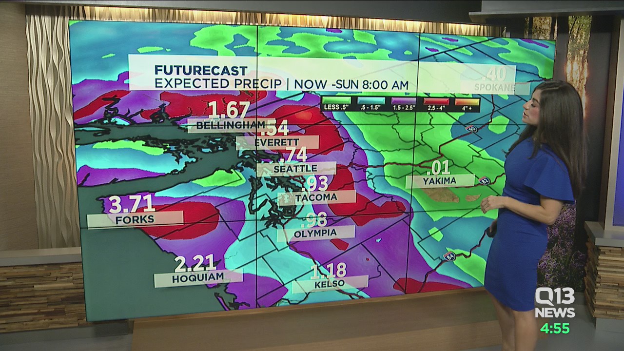 Fall storm to bring rain, wind to Western Washington