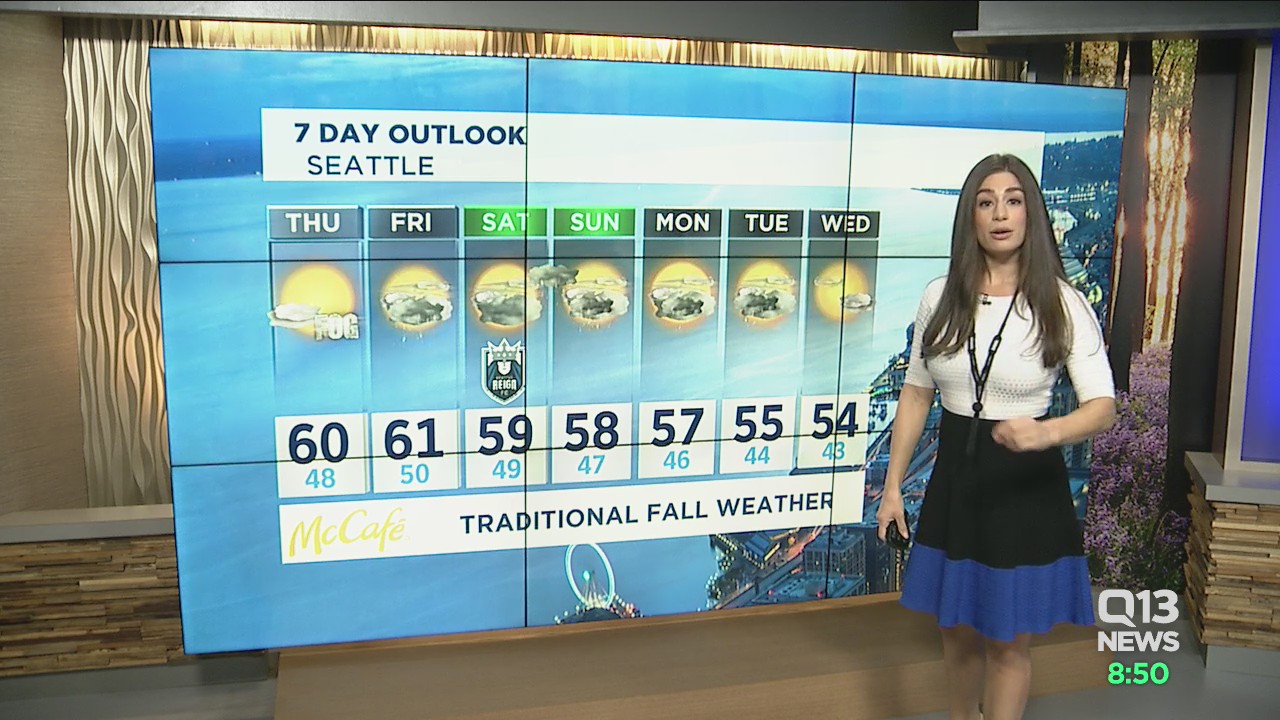 Dry conditions Wednesday night with Thursday morning fog