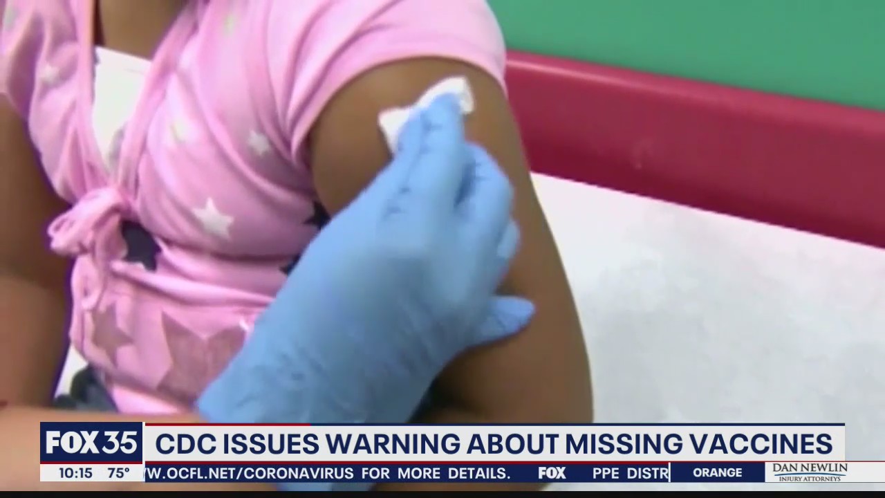 CDC issues warning about children missing vaccines