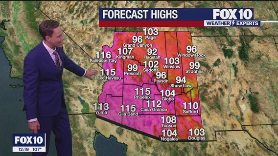 Noon Weather Forecast - 7/14/23