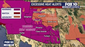 5 p.m. Weather Forecast - 7/12/23