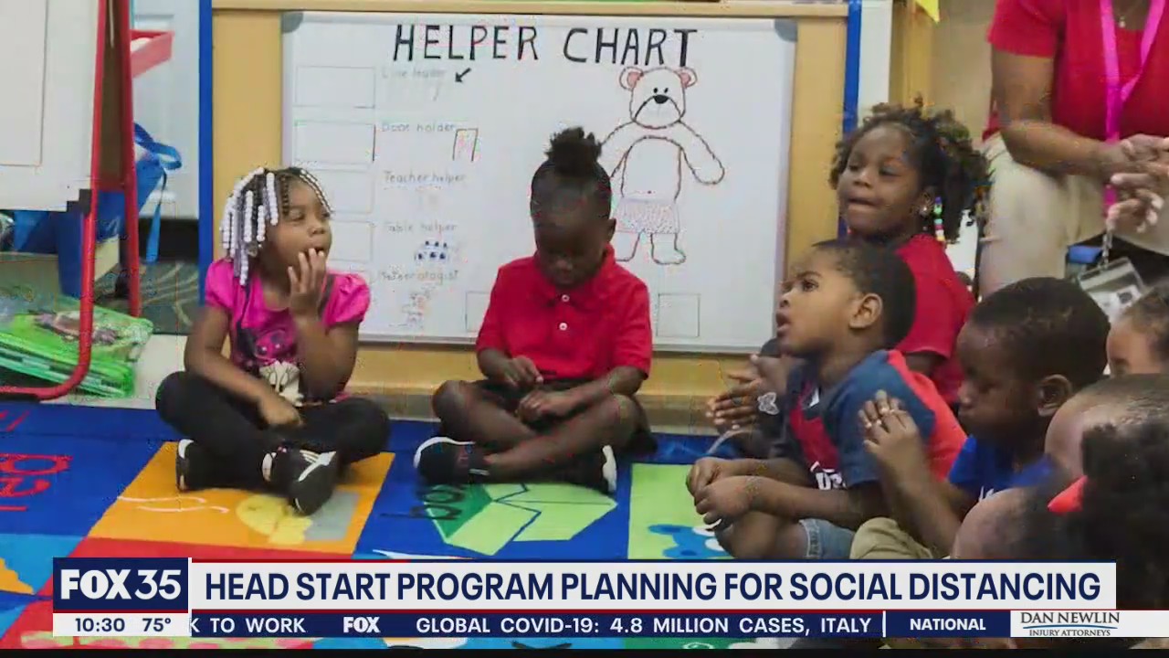 Head Start program planning for social distancing