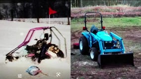 WANTED: Stolen tractor, go kart thieves