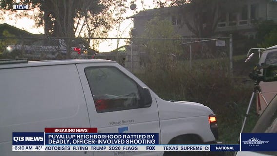 Police shooting in Puyallup