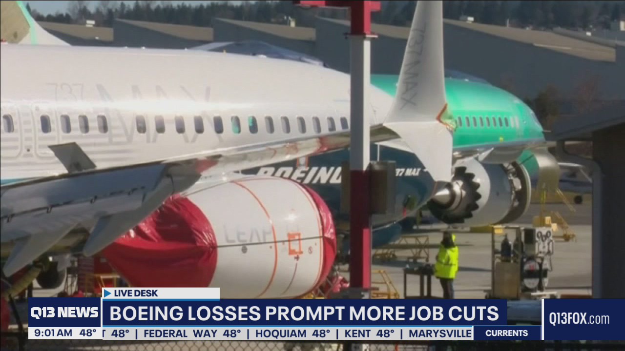 Boeing losses prompt more job cuts