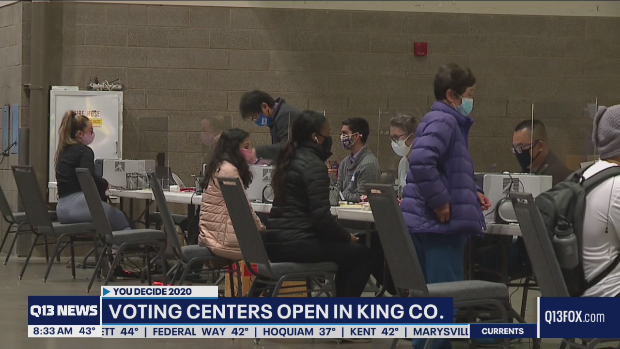 Voting centers open in King County