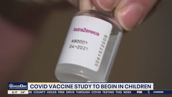 COVID-19 vaccine study to begin in children