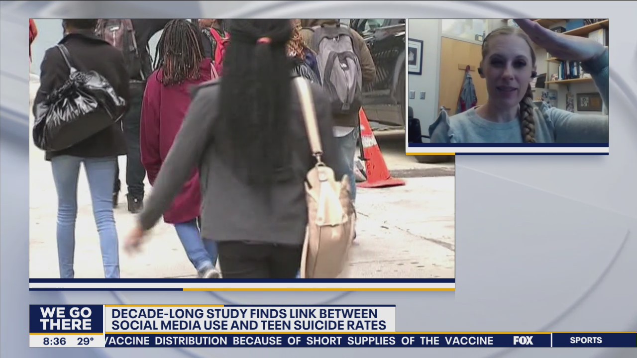 Decade-long study finds link between social media use, teen suicide rates