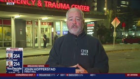 Protester has medical emergency while being arrested