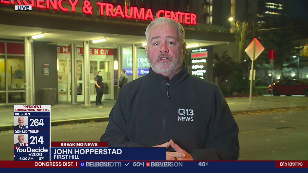 Protester has medical emergency while being arrested