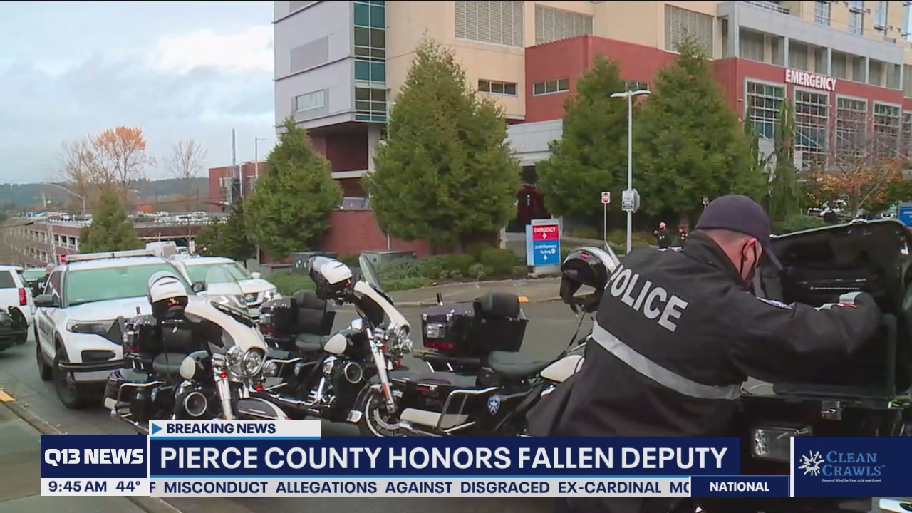 Pierce County mourns death of veteran deputy
