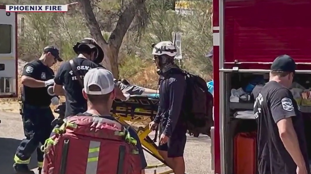 Hiker rescued from North Mountain during extreme heat | FOX 10 Phoenix