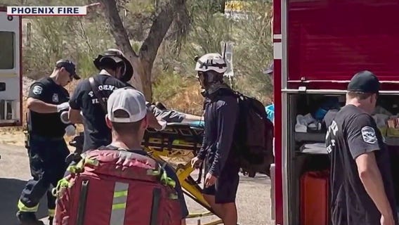 Hiker rescued from North Mountain during extreme heat