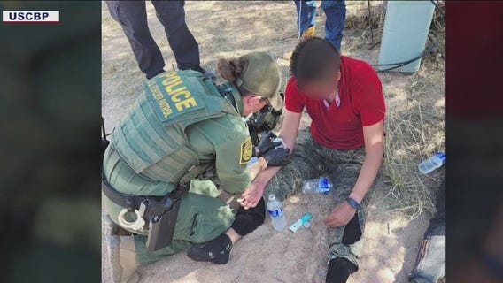 USCBP agents rescue migrants in distress