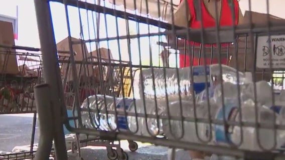 St. Mary's Food Bank in Phoenix needs water bottles