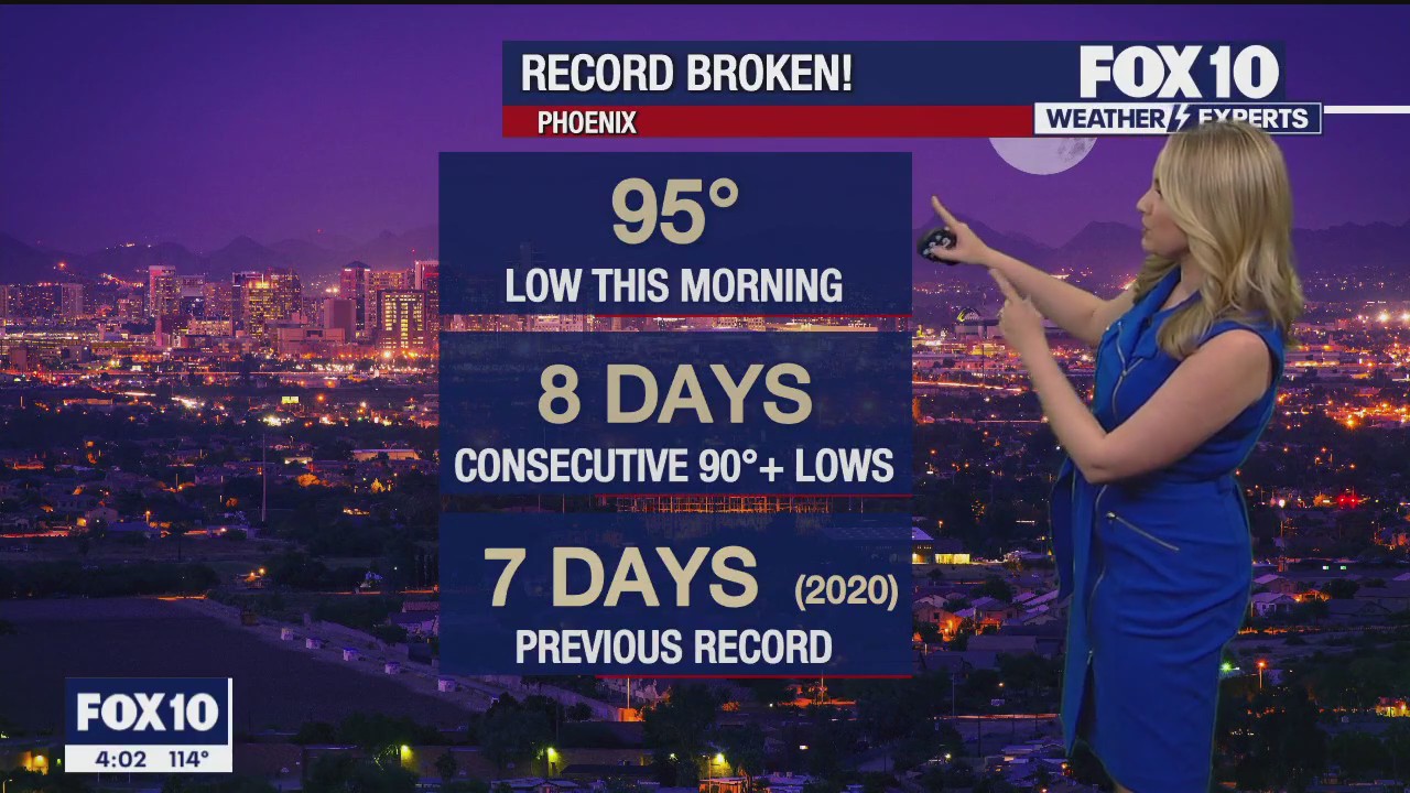 4 p.m. Weather Forecast - 7/17/23