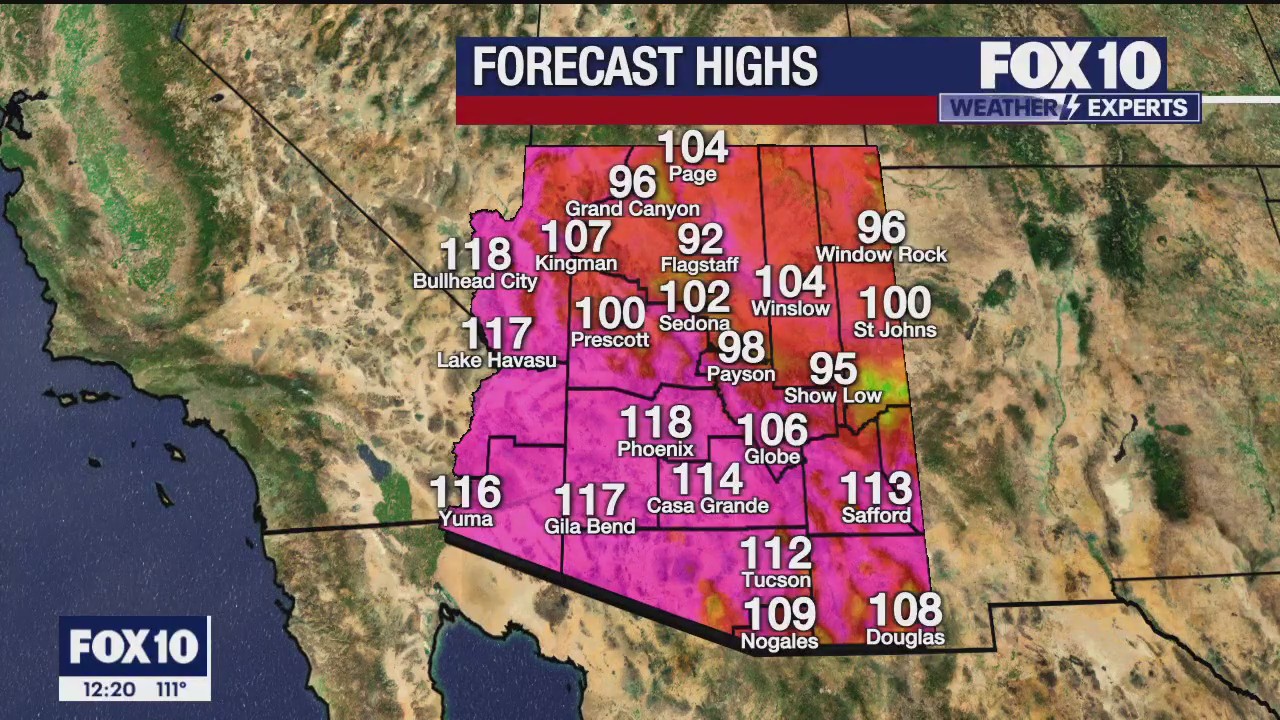 Noon Weather Forecast - 7/20/23