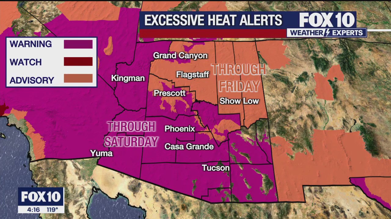 4PM Weather Forecast - 7/20/2023