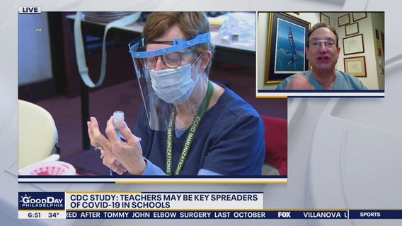 CDC: Teachers may be key spreaders of COVID-19 in schools