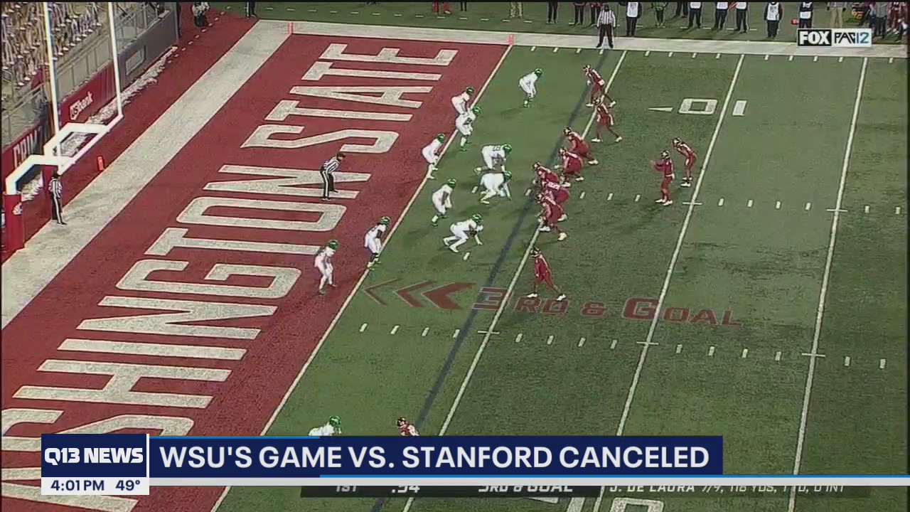 Pac-12 cancels WSU Cougars football game vs. Stanford
