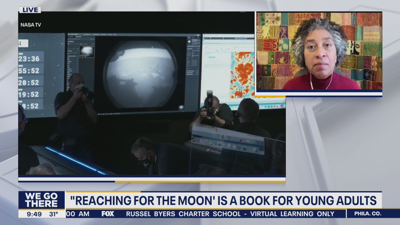 Author Hilary Beard talks about books profiling NASA researcher Katherine Johnson
