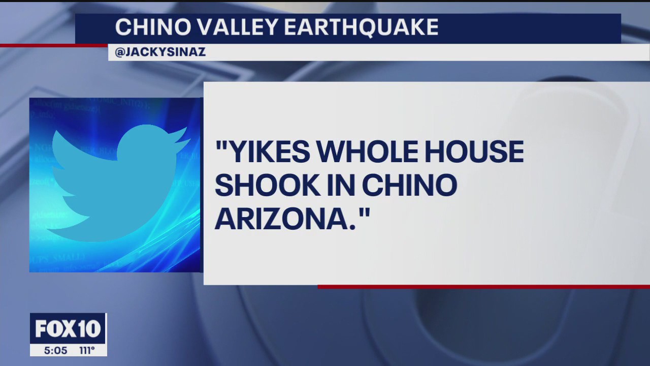 3.8 magnitude earthquake hits Yavapai County