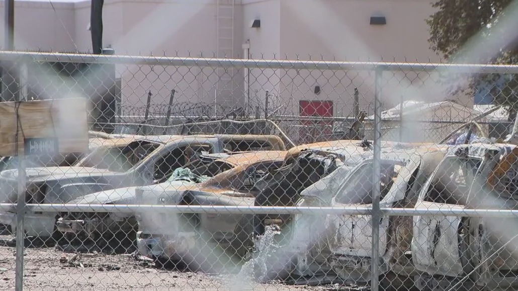 Phoenix propane fire destroys dozens of cars