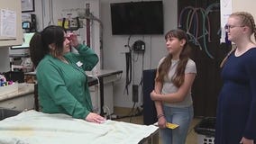 Arizona teens learn what it's like to be vets