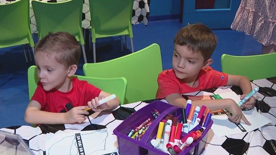 Soccer, art converge at Crayola Experience