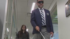 Jobs program preps visually impaired teens