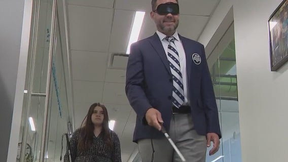 Jobs program preps visually impaired teens